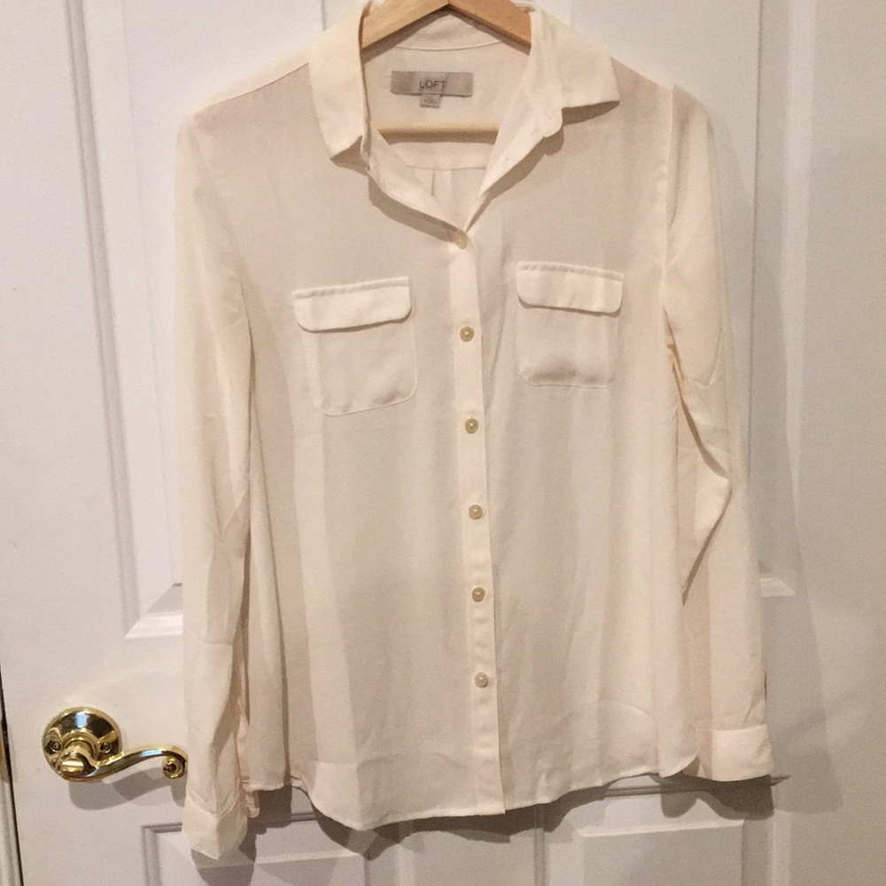 Loft button down shirt